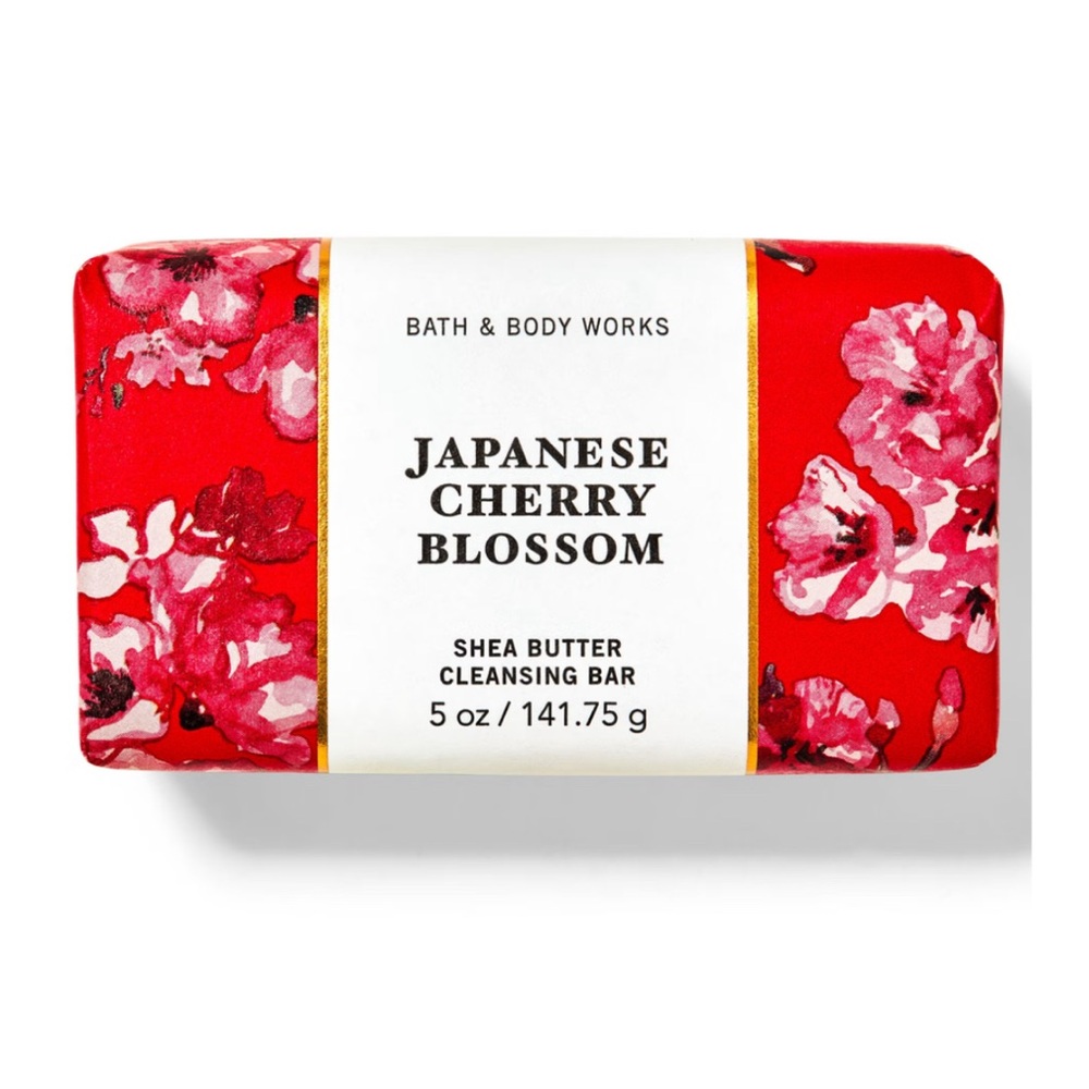 Bath & Body Works Japanese Cherry Blossom Shea Butter Bar - Set of 3pc - Picture 3 of 4